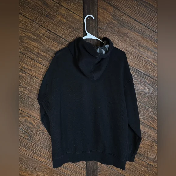 VNTG Y2K South Pole Men's Black Graphic Zip-Up Hoodie Large - Picture 3 of 5